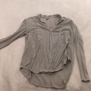 Lucky brand flannel cardigan